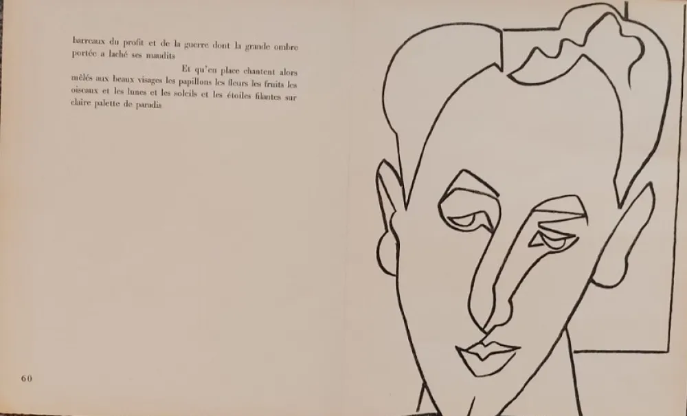 Lithografie Gilot - PAGES  D AMOUR  SE M