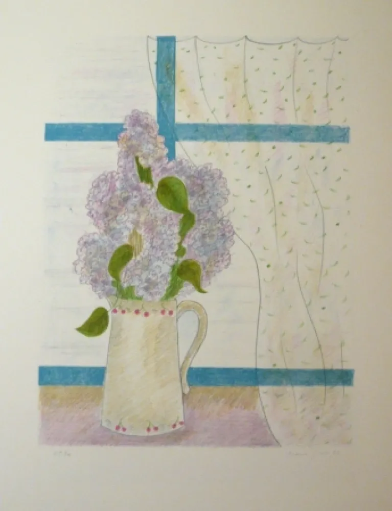 Lithografie Girona - ELS LILAS