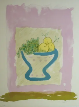 Lithografie Girona - FRUITERA BLAVA