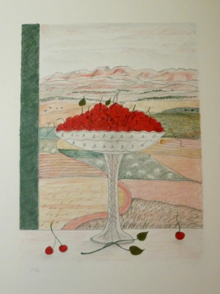 Lithografie Girona - FRUITERA I CIRERES