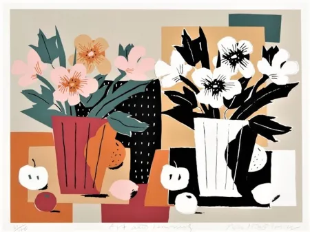 Zeefdruk Glaser - Art & Learning (for the Guggenheim Museum)