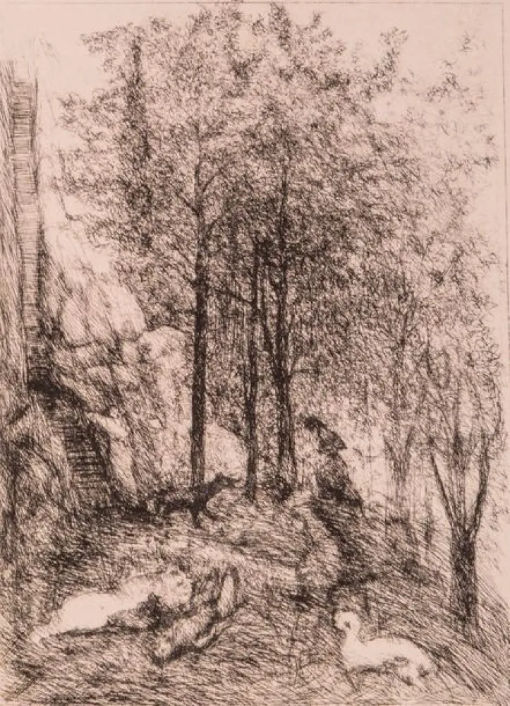 Geen Techniek Goerg - L'Enfer (The Inferno, with original etchings by Edouard Goerg)