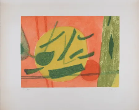 Ets Goetz - Abstract Composition #3, 1973