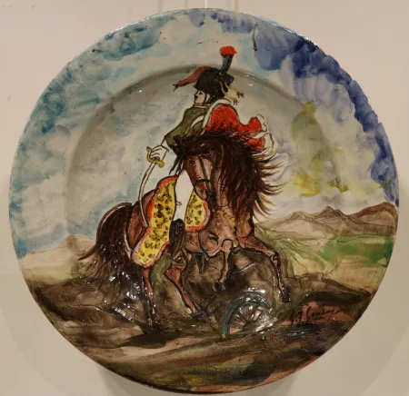 Keramiek Gonzaga - Ussaro a cavallo
