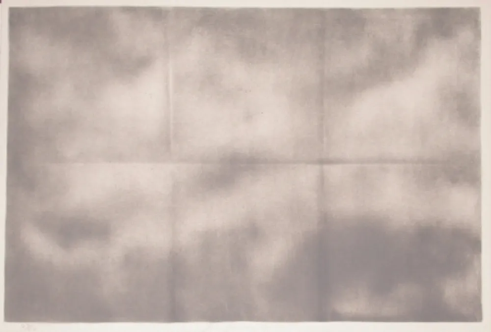 Lithografie Goode - Grey Folded Clouds - IV Grey