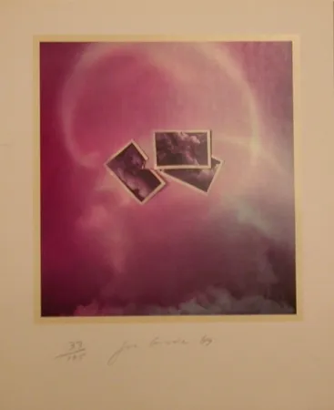 Lithografie Goode - Six Lithographs. (three photos on purple background)