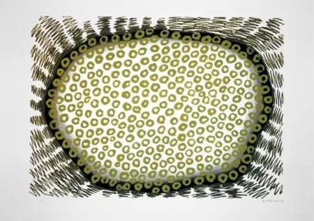 Zeefdruk Gordillo - Olympic Centennial