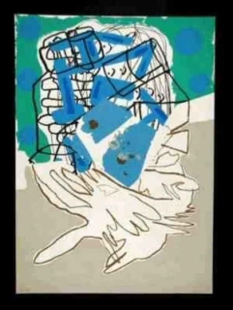 Zeefdruk Gordillo - Sans titre