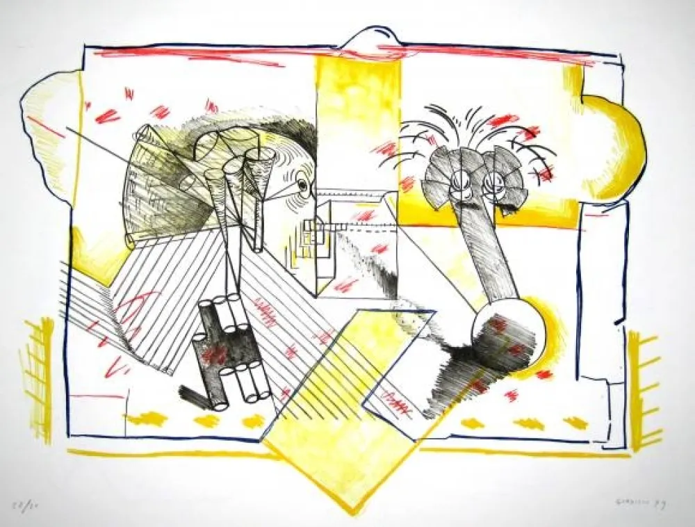 Zeefdruk Gordillo - Sin titulo