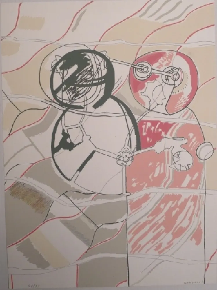 Zeefdruk Gordillo - Sin título