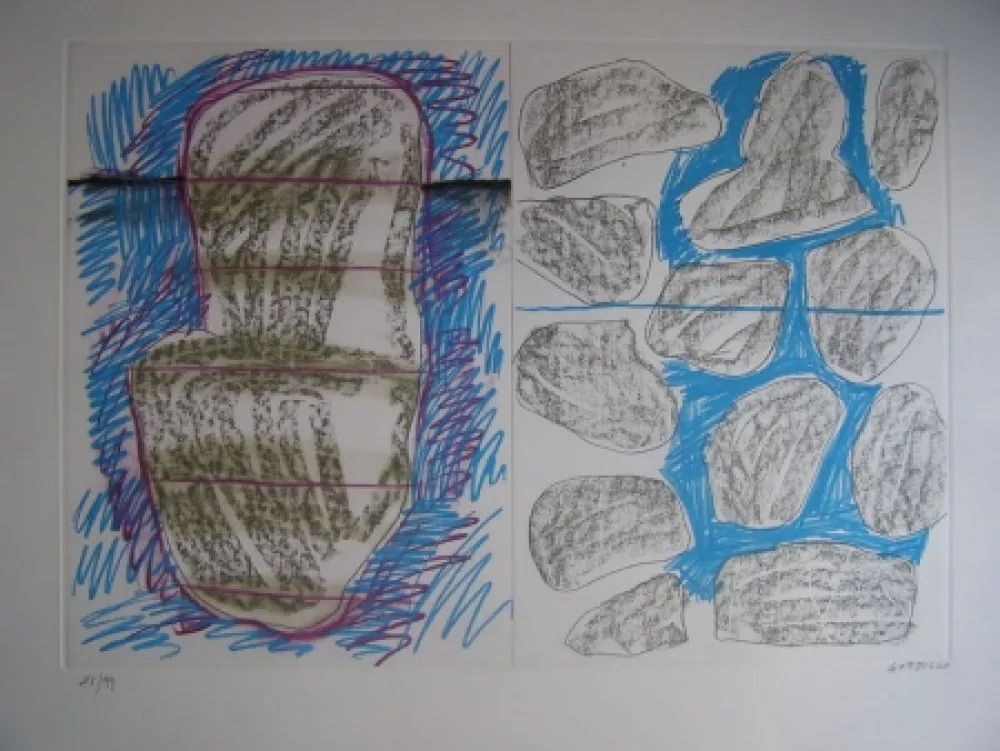 Lithografie Gordillo - S/T