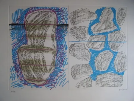 Lithografie Gordillo - S/T