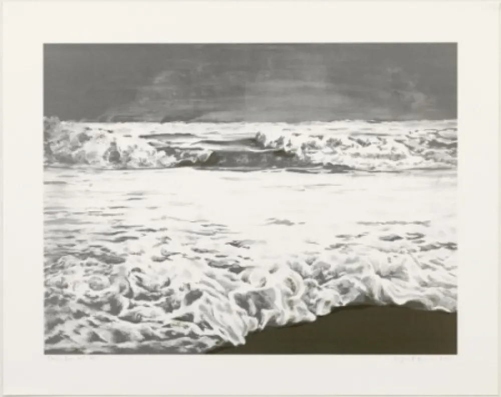Lithografie Gornick - Storm sea