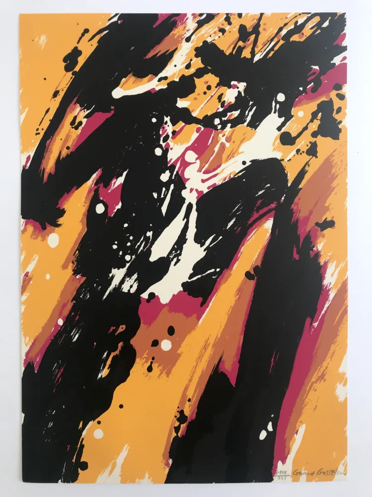 Zeefdruk Gosselin - Signe d'Africaine