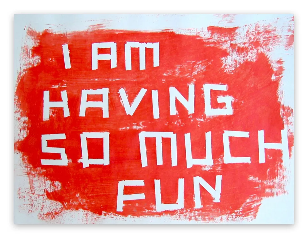 Geen Techniek Göttin - A12 - I am having so much fun