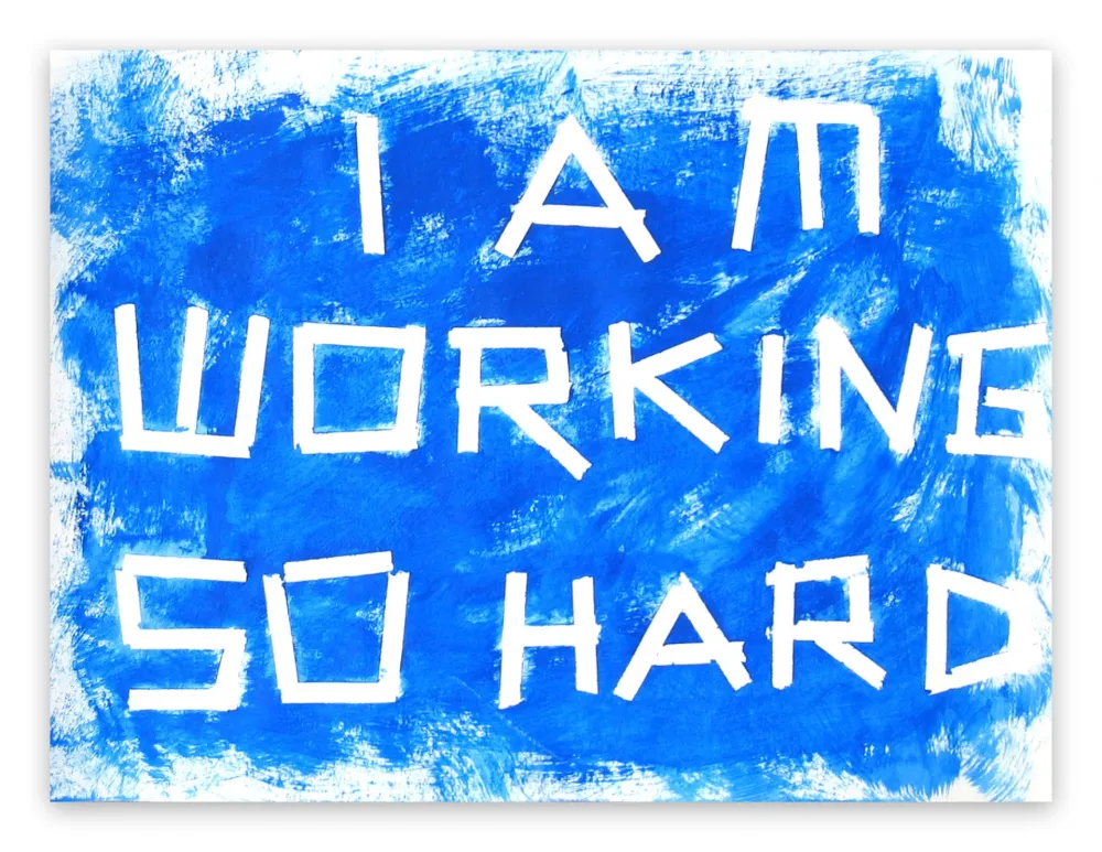 Geen Techniek Göttin - A15 - I am working so hard