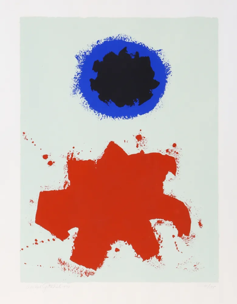 Zeefdruk Gottlieb - Peace