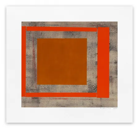 Monotype Gourlay - Ochre red ash