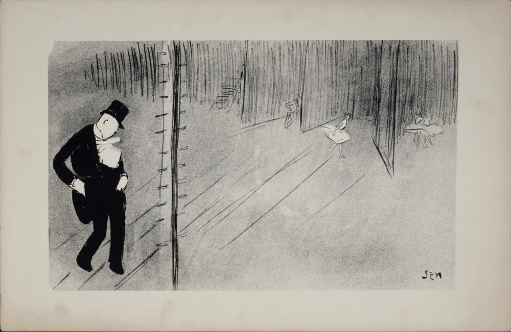 Lithografie Goursat - M. Bachelot, 1901