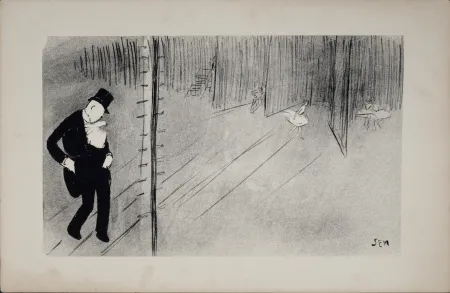 Lithografie Goursat - M. Bachelot, 1901