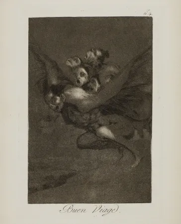 Ets En Aquatint Goya - Buen Viage