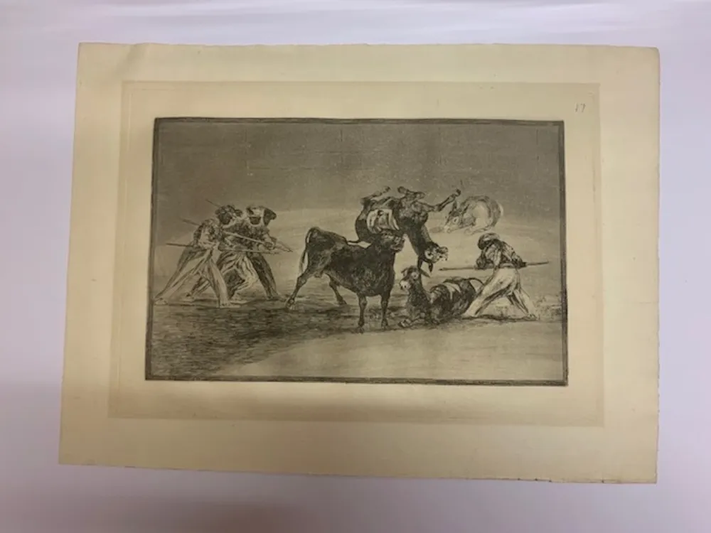 Ets En Aquatint Goya - La Tauromaquia