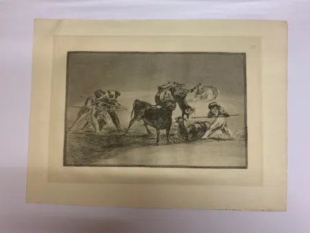 Ets En Aquatint Goya - La Tauromaquia
