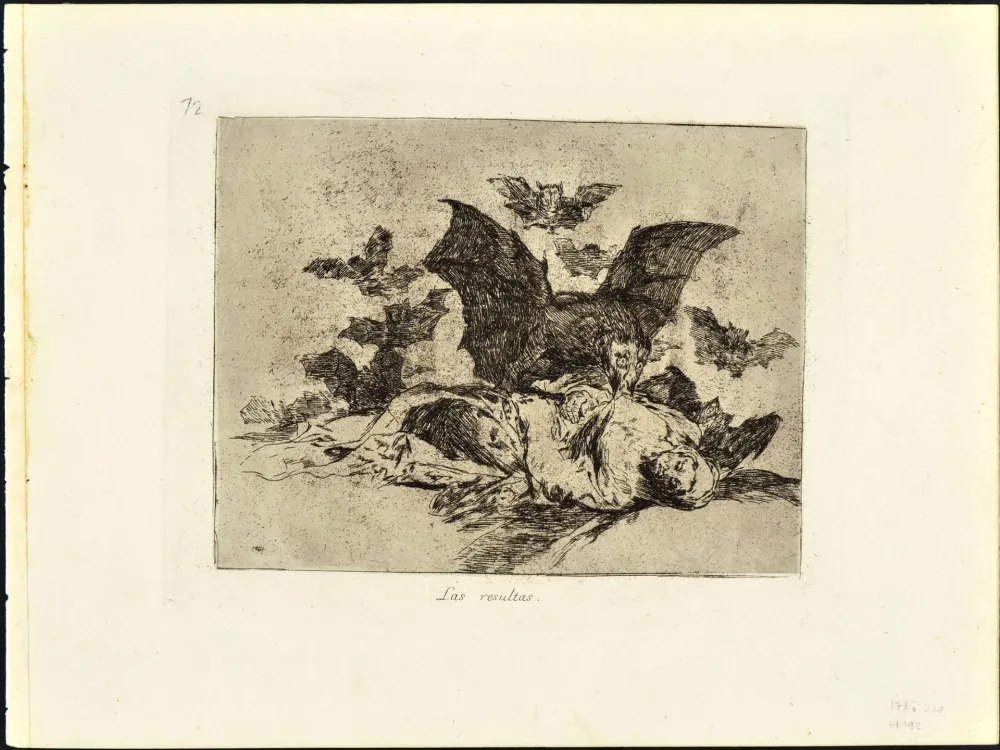 Ets En Aquatint Goya - LAS RESULTAS