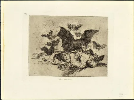 Ets En Aquatint Goya - LAS RESULTAS