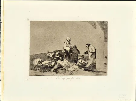 Ets En Aquatint Goya - NO HAY QUE DAR VOCES