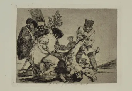 Ets En Aquatint Goya - QUE HAI QUE HACER MAS?