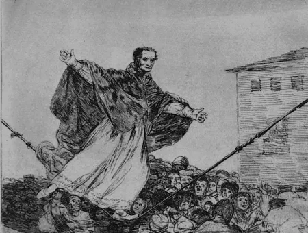 Ets En Aquatint Goya - Que rompe al cueda