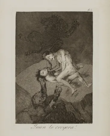 Ets En Aquatint Goya - Quien lo creyera !