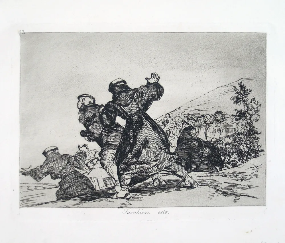 Ets En Aquatint Goya - TAMBIEN ESTO