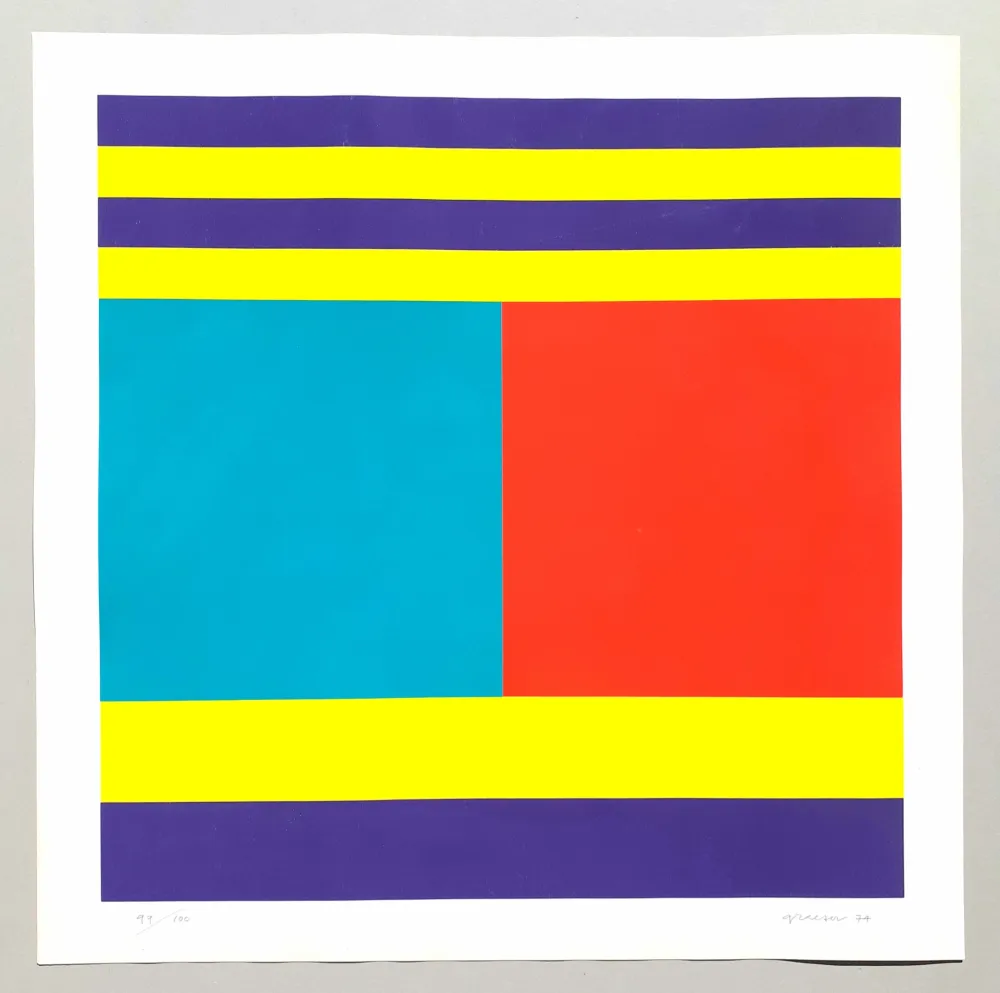 Zeefdruk Graeser - Komplementar-Konstruktion