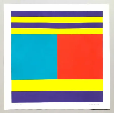 Zeefdruk Graeser - Komplementar-Konstruktion