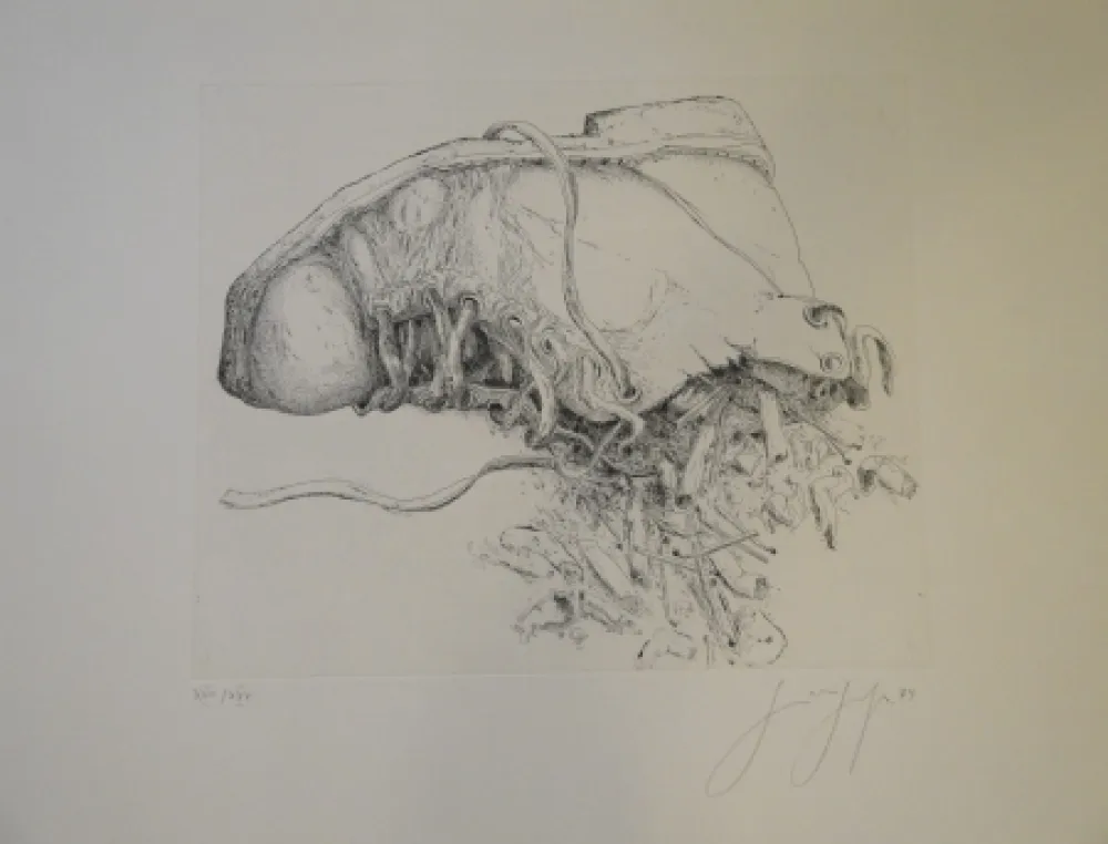 Gravure Grass - (Kippen und Schuh)