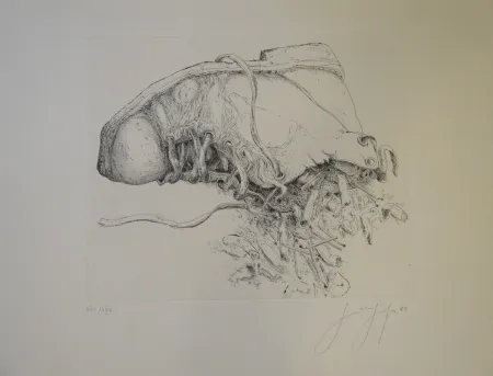 Gravure Grass - (Kippen und Schuh)