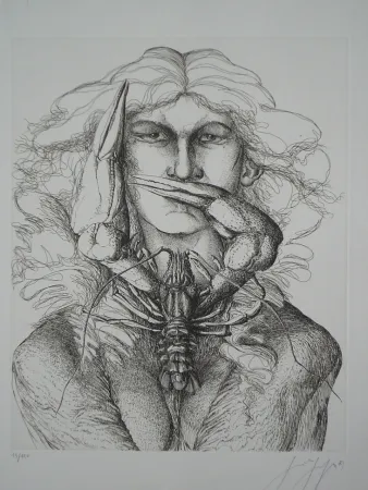 Ets Grass - Personnage à l'écrevisse