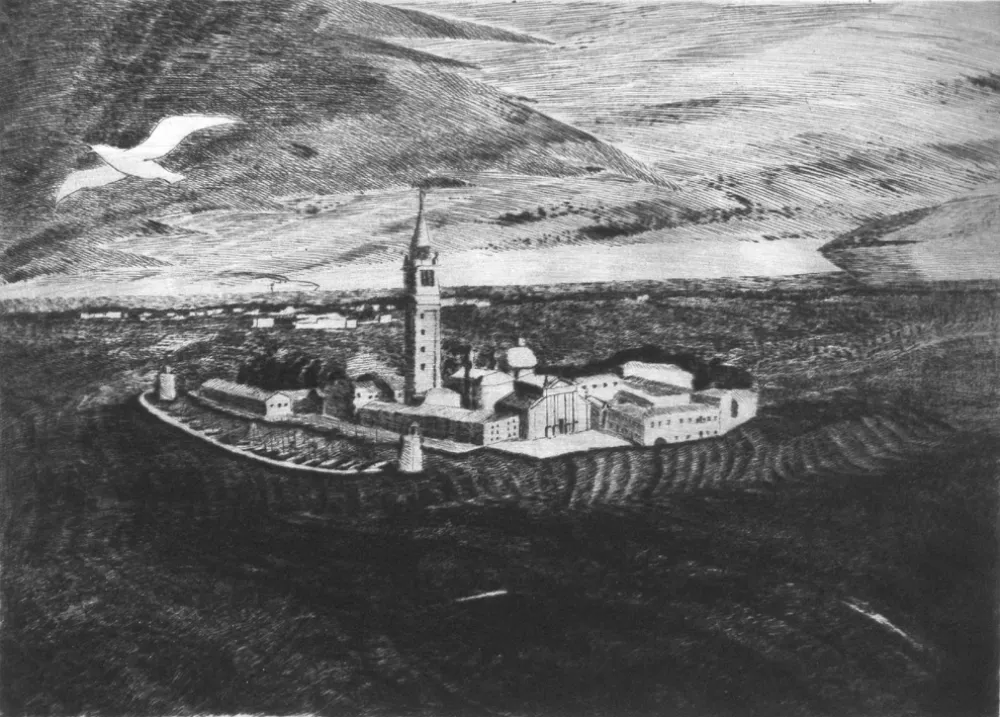 Droge Naald Grasselli - Visione sulla laguna