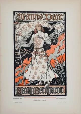 Lithografie Grasset - Jeanne D'arc, 1896