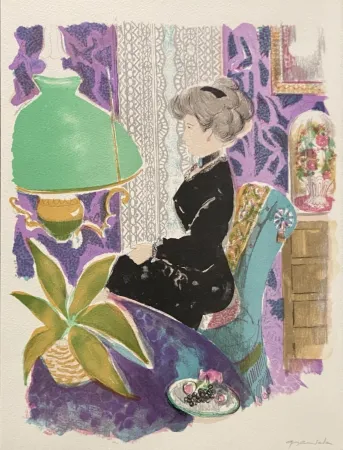 Lithografie Grau Sala - Le petit ami