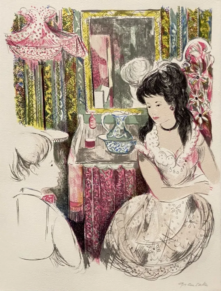 Lithografie Grau Sala - Le petit ami