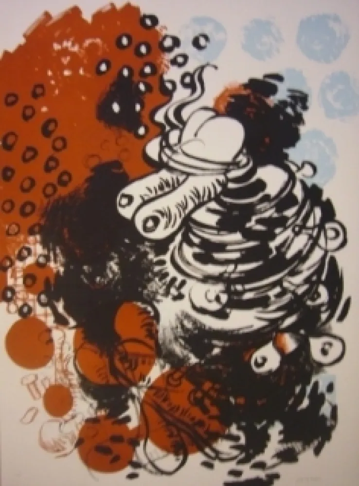 Lithografie Grau - Sans titre 2