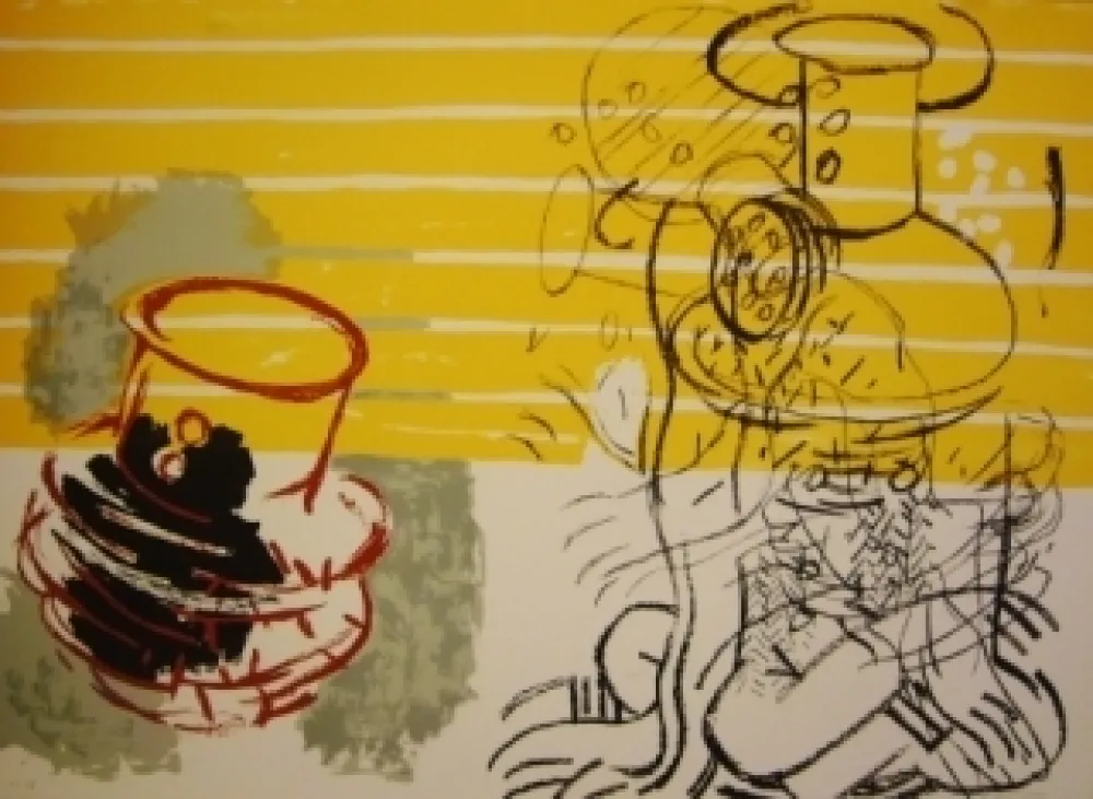 Lithografie Grau - Sans titre