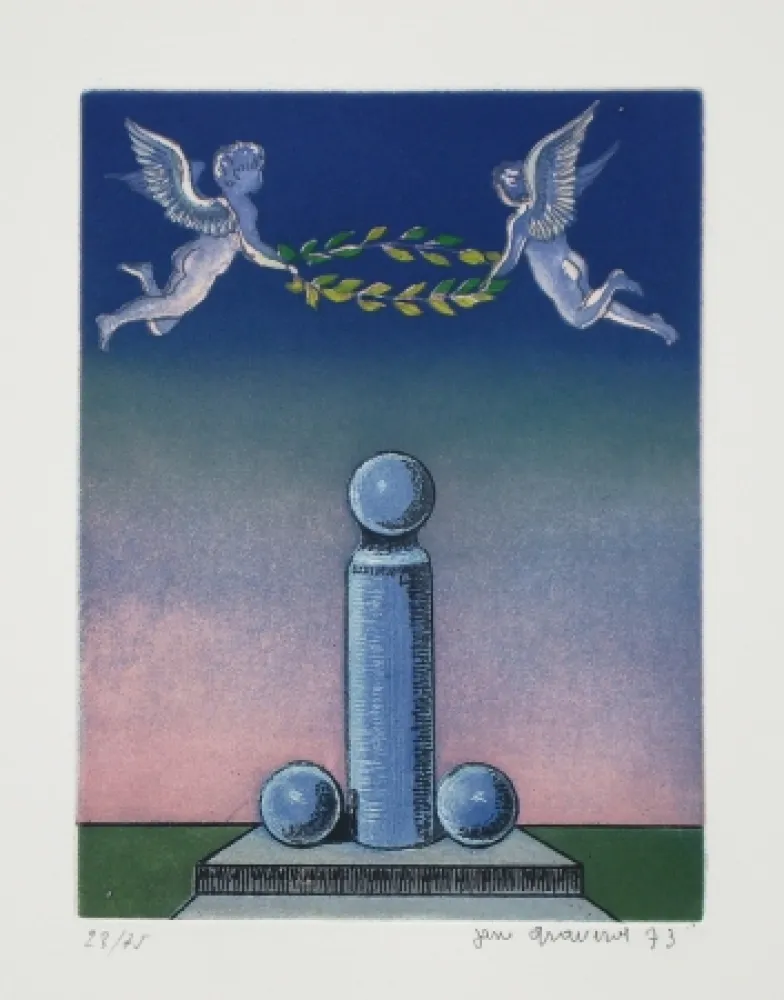 Ets En Aquatint Graverol - Les divinités naturelles