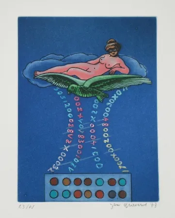 Ets En Aquatint Graverol - Les divinités naturelles