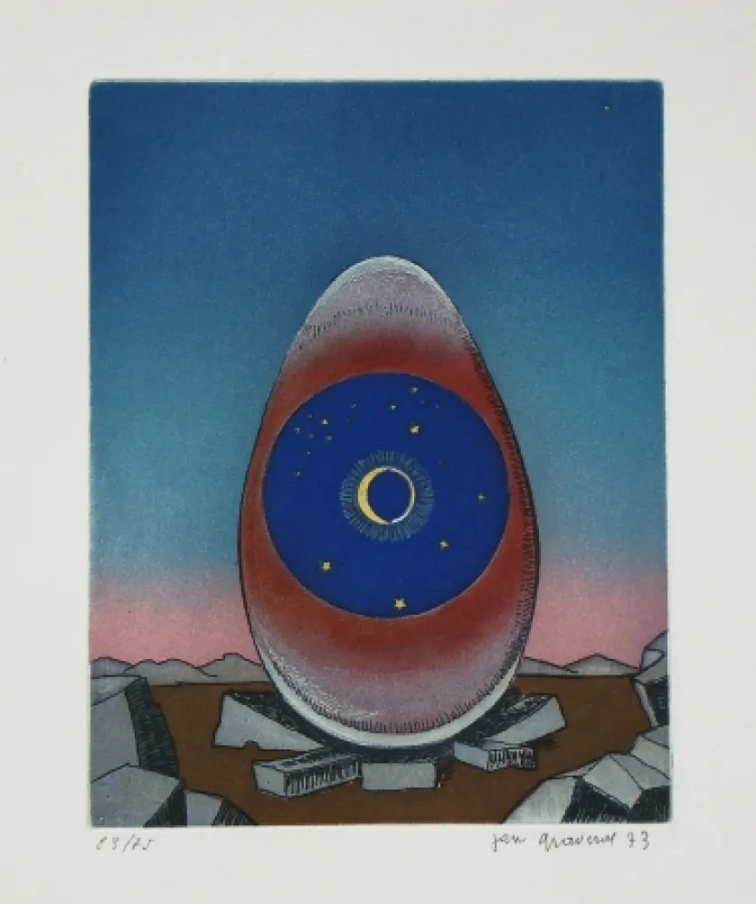 Ets En Aquatint Graverol - Les divinités naturelles