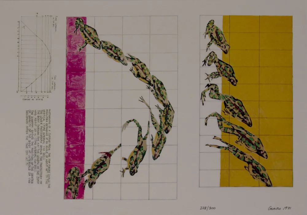 Zeefdruk Graves - Untitled