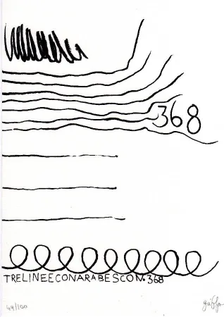 Lithografie Griffa - Senza titolo